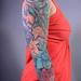 Tattoos - Flower sleeve - 62581